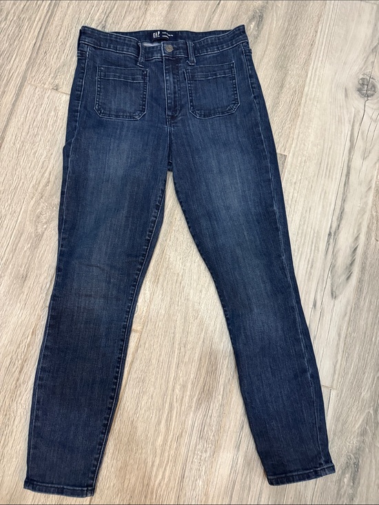 GAP Denim - GAP Women's Denim Leggings in Dark Blue Wash